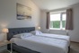 Das Schlafzimmer des behindertengerechtes Ferienhauses fr 4 Personen in Domburg und Holland